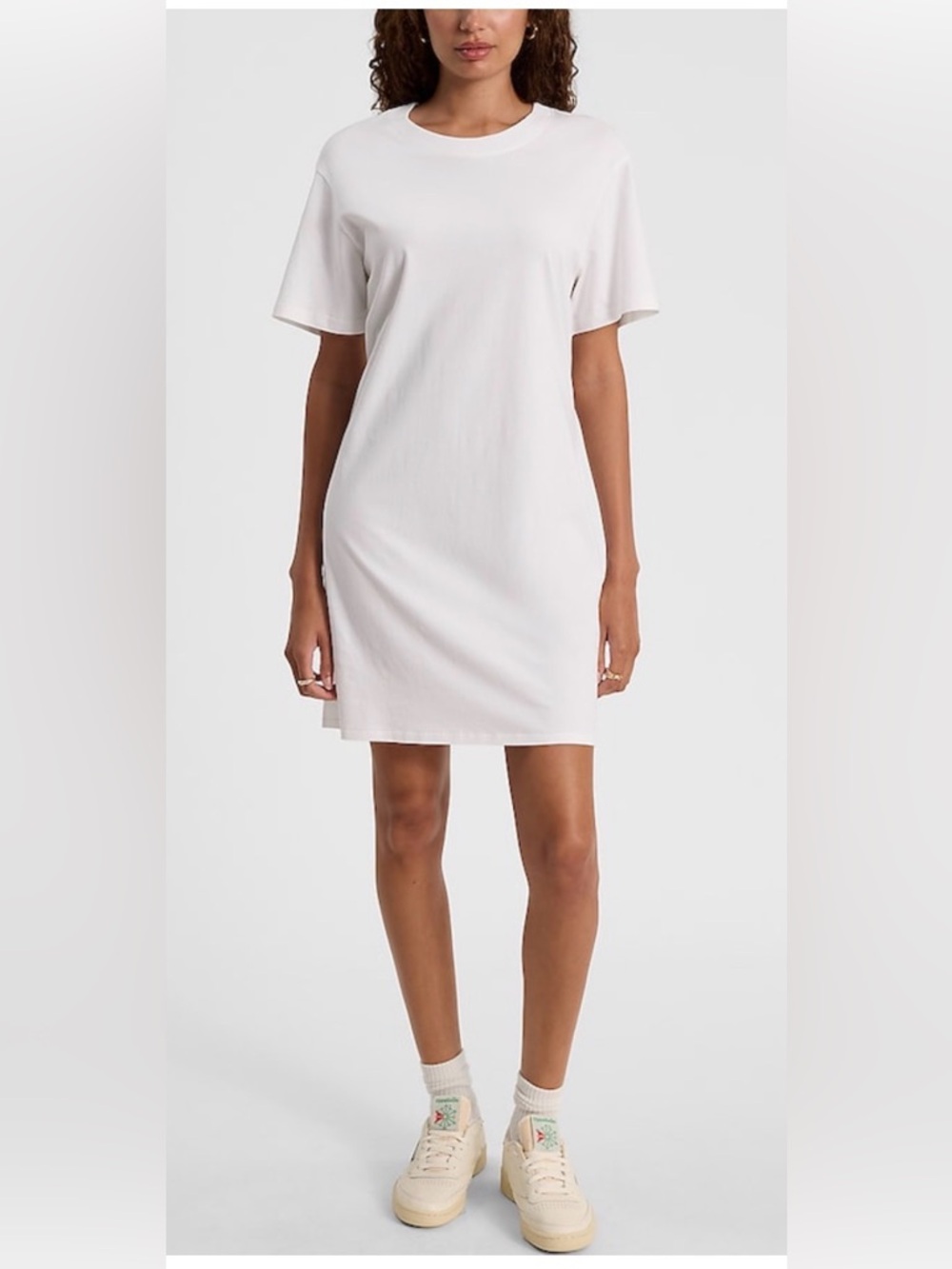 express short sleeve mini tshirt dress